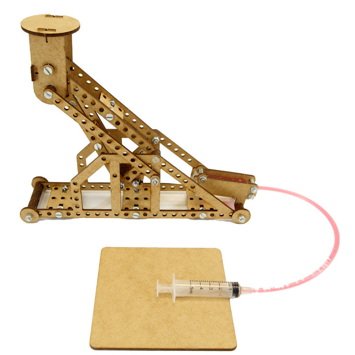 Hydraulic Jack School Project: Force & Pressure Guide
