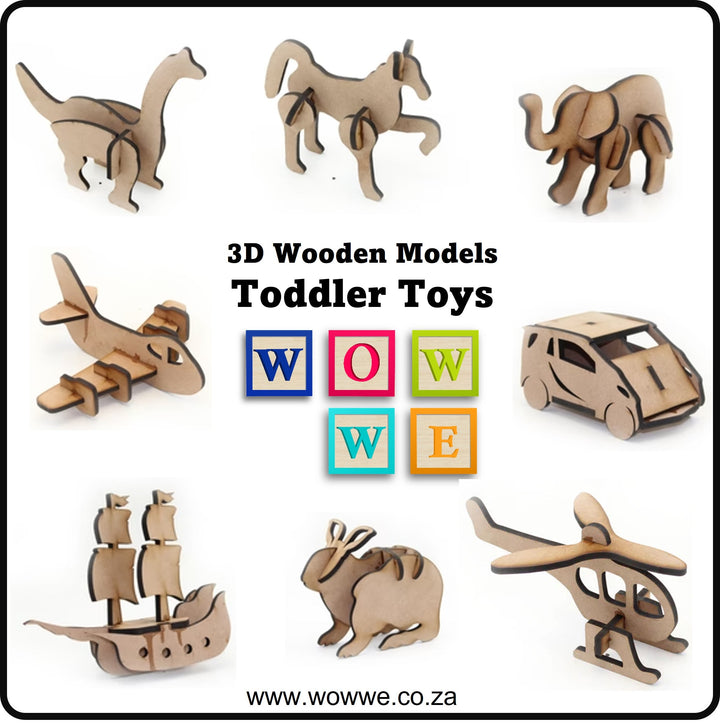Wooden Toddler Toys & Early Kits | Wow We SA