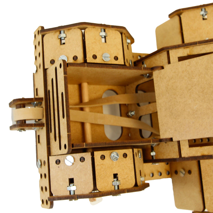 School Projects Kit | Rubber Band Powered Car (SP_24)