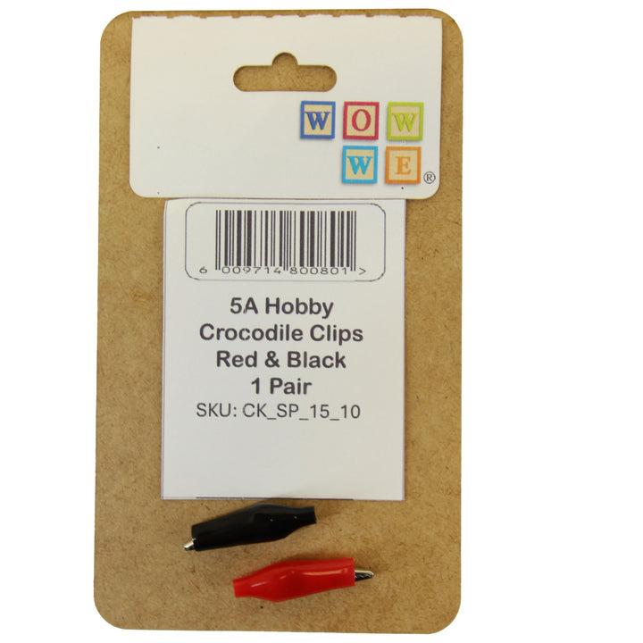 School Project | 5 amp | Hobby Crocodile Clamps Pair (SP_15_10)