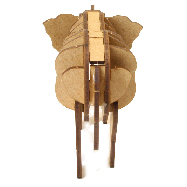 Elephant Calf 3D Wooden Model (WL_08)