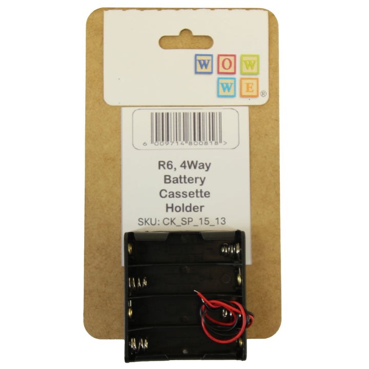 School Project | 4 Way Battery Cassette Holder R6 (SP_15_13)