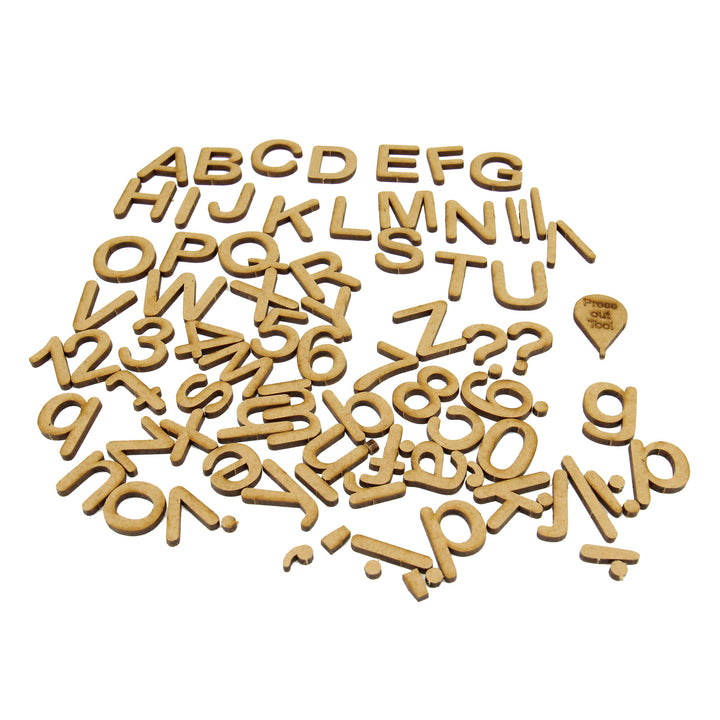 Alphabet School Letters and Numbers 50mm (SP_11_50MM)