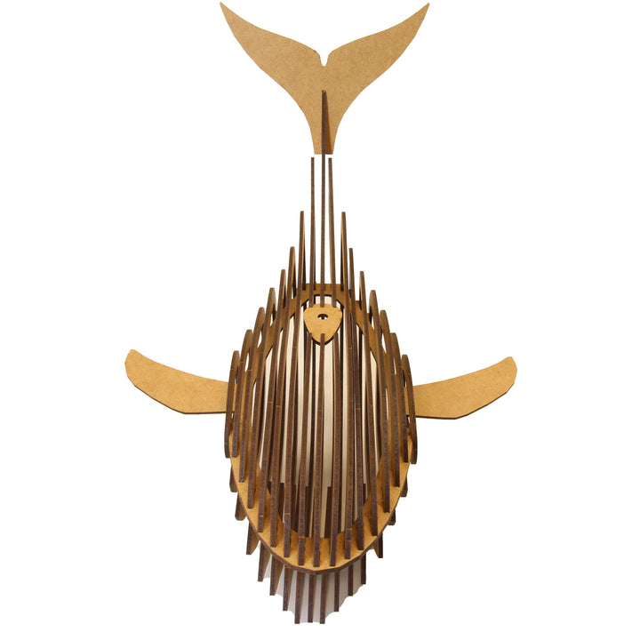 Whale 3D Wooden Model (WL_05)