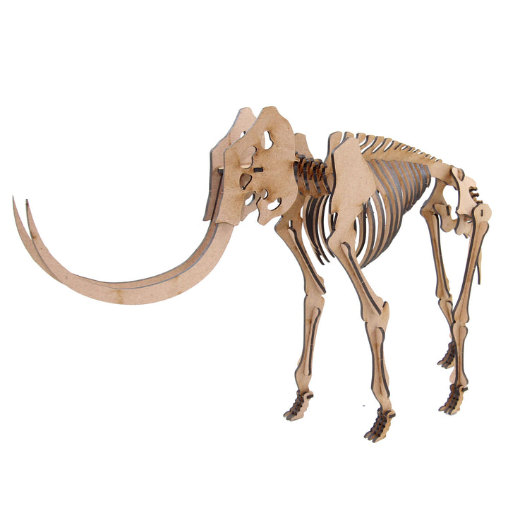 Mammoth 3D Wooden Model (DINO_9)