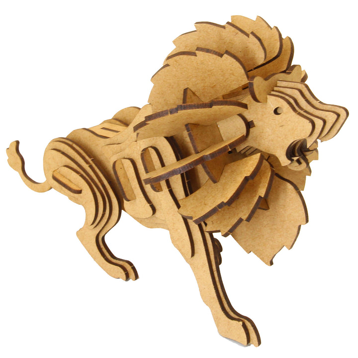 Lion 3D Wooden Model (WL_03)