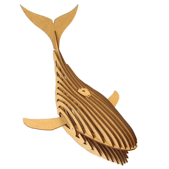 Whale 3D Wooden Model (WL_05)