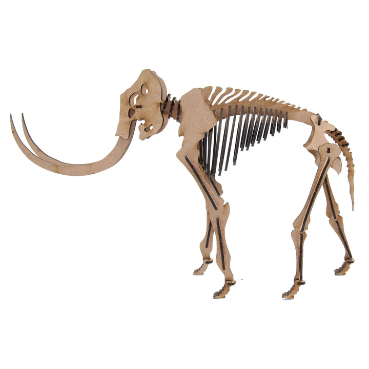 Mammoth 3D Wooden Model (DINO_9)
