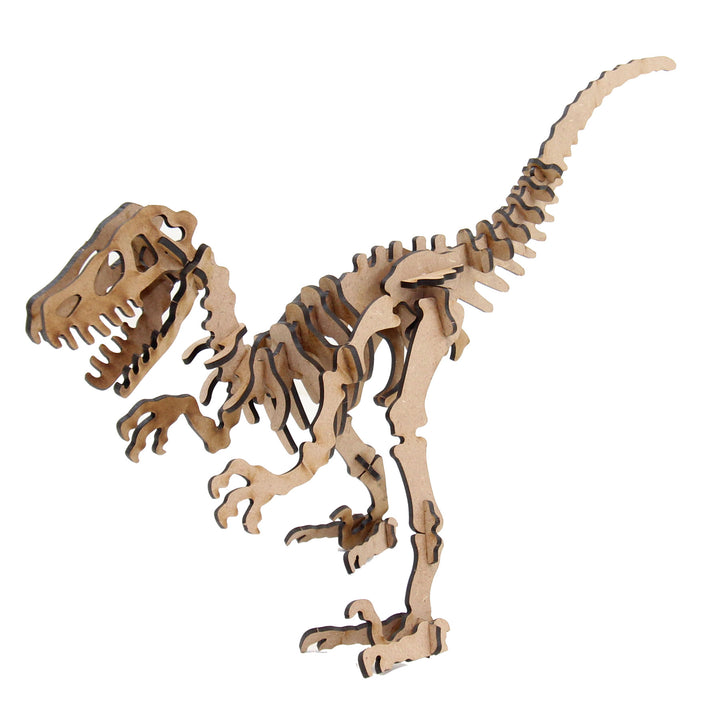 Velociraptor Junior 3D Wooden Model (DINO_16)