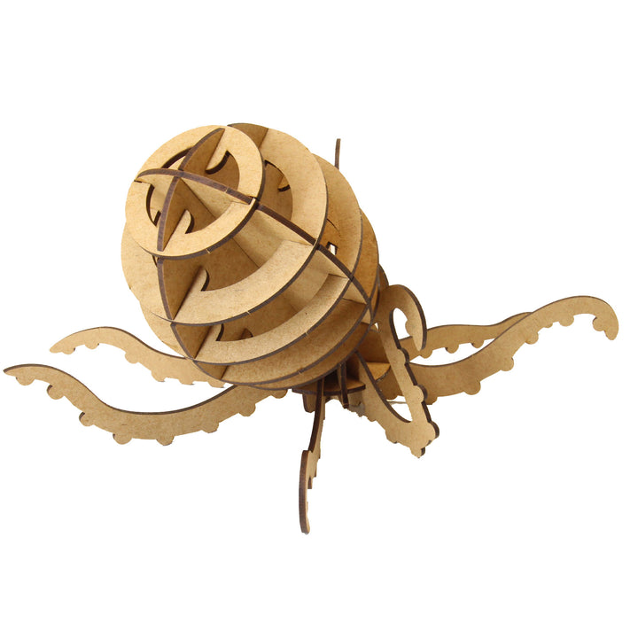 Octopus 3D Wooden Model (WL_04)