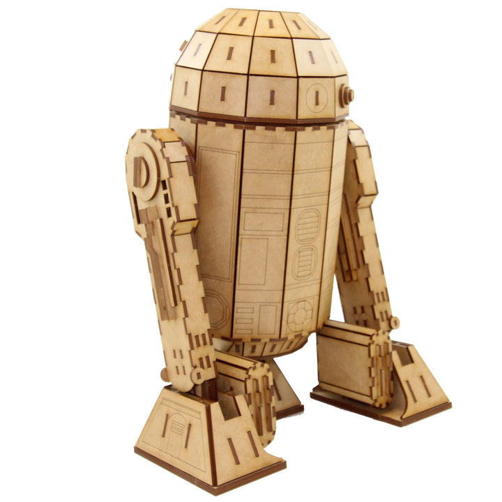 Star Wars 3D wooden model | R2D2 (SW_12)