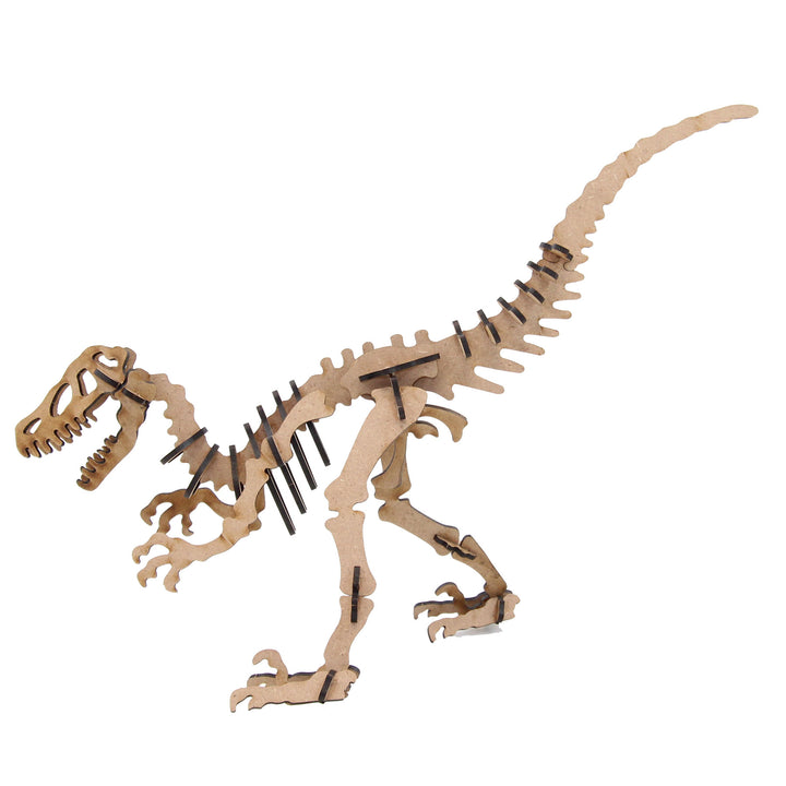 Velociraptor Junior 3D Wooden Model (DINO_16)