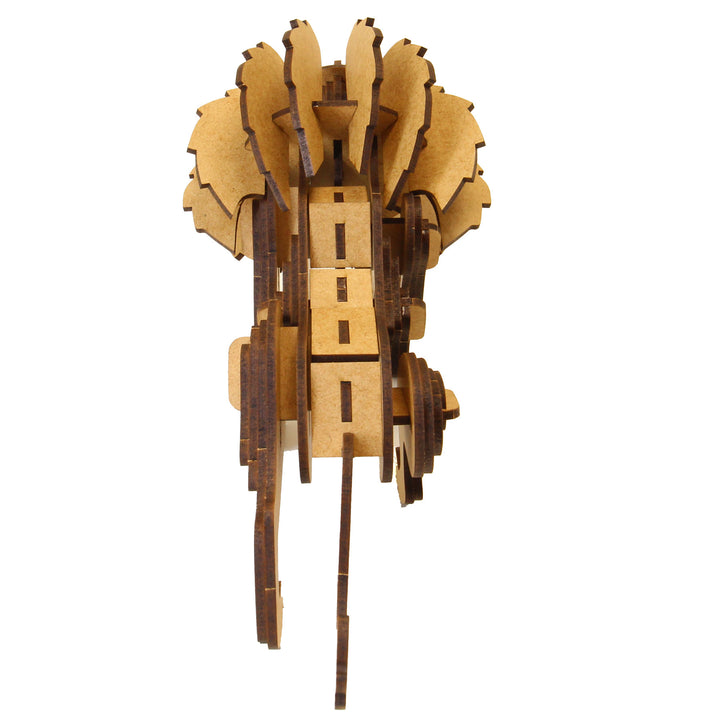 Lion 3D Wooden Model (WL_03)