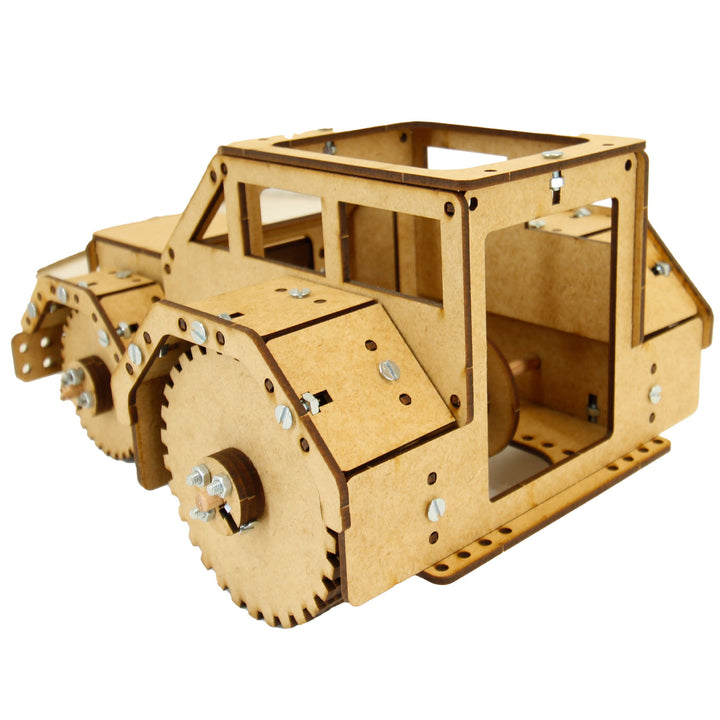 School Projects Kit | Rubber Band Powered Car (SP_24)