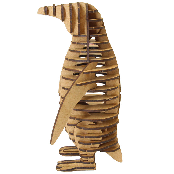 Penguin 3D Wooden Model (WL_06)