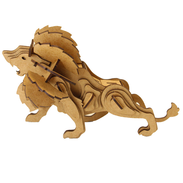 Lion 3D Wooden Model (WL_03)