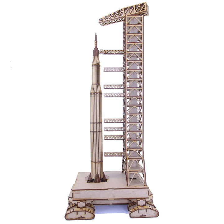 Space | Saturn V Rocket with Launch Pad (SP_1)
