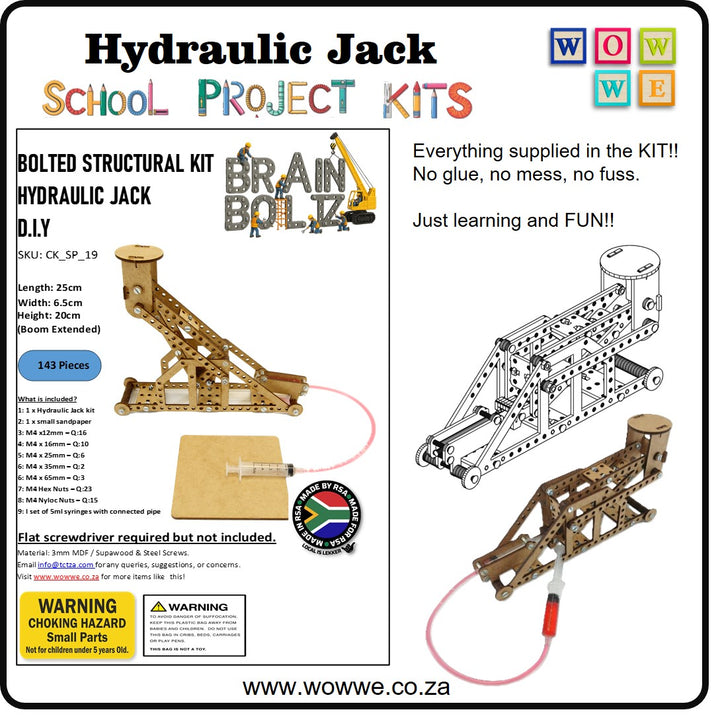 School Projects Kit | Hydraulic Jack (SP_19)
