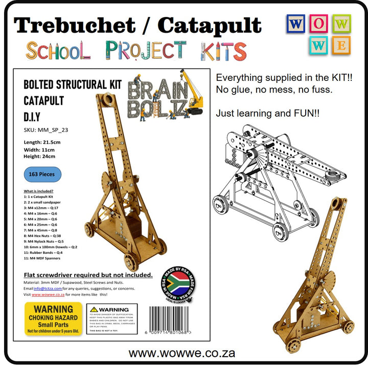 School Projects Kit | Catapult | Trebuchet (SP_23)