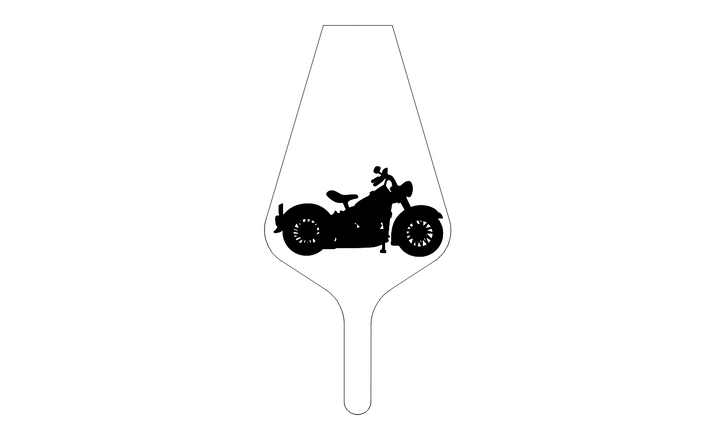 Hand Made Bellows | Blaas Balk | Harley Davidson (BB_07)