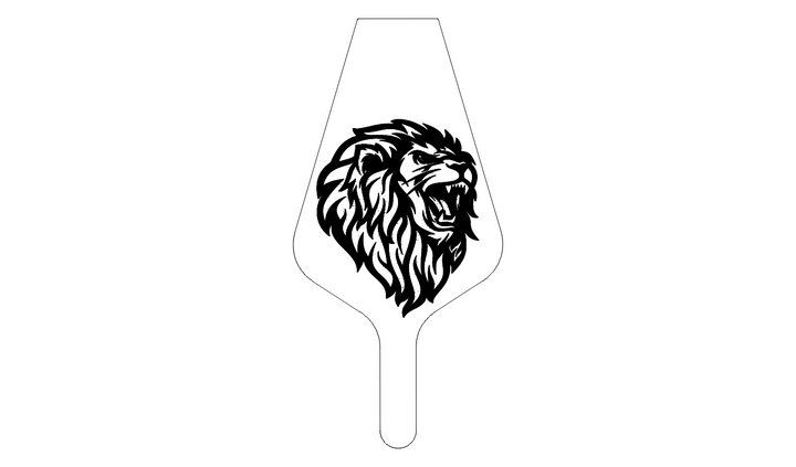 Hand Made Bellows | Blaas Balk | Lion 1 (BB_17)