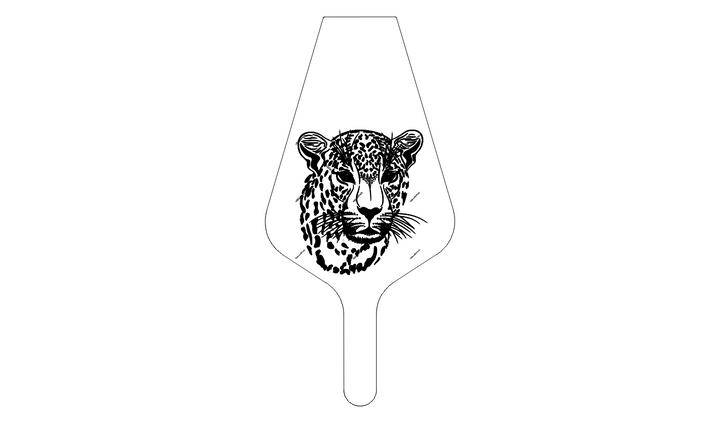 Hand Made Bellows | Blaas Balk | Cheetah 1 (BB_18)