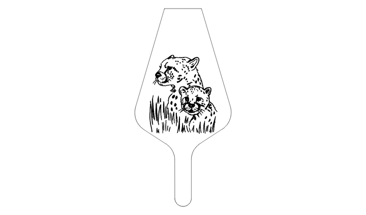 Hand Made Bellows | Blaas Balk | Cheetah 3 (BB_20)