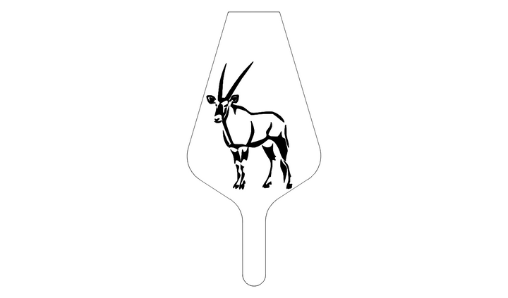 Hand Made Bellows | Blaas Balk | Gemsbok 1 (BB_22)
