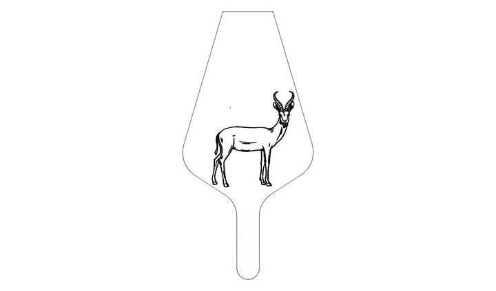 Hand Made Bellows | Blaas Balk | Springbok 1 (BB_25)