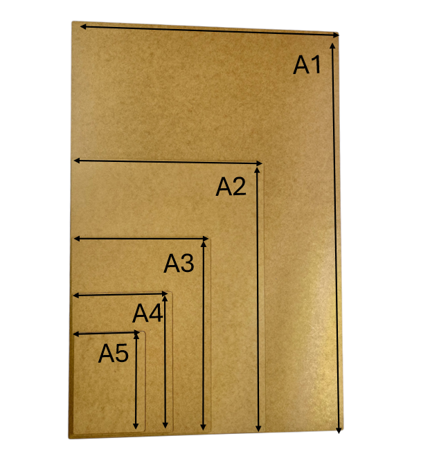 MDF / Supawood | A1 Boards 3mm (59.4cm x 84.1cm) | Set of 12 (MDF_A1_12)