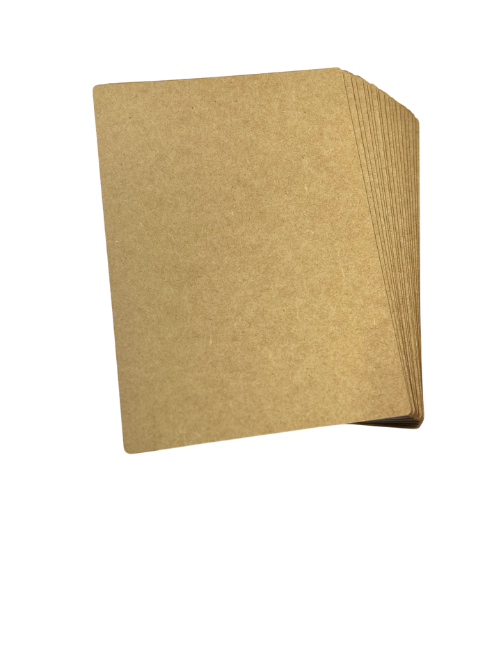 MDF / Supawood | A4 Boards 3mm (21cm x 29.7cm) | Set of 18 (MDF_A4_18)