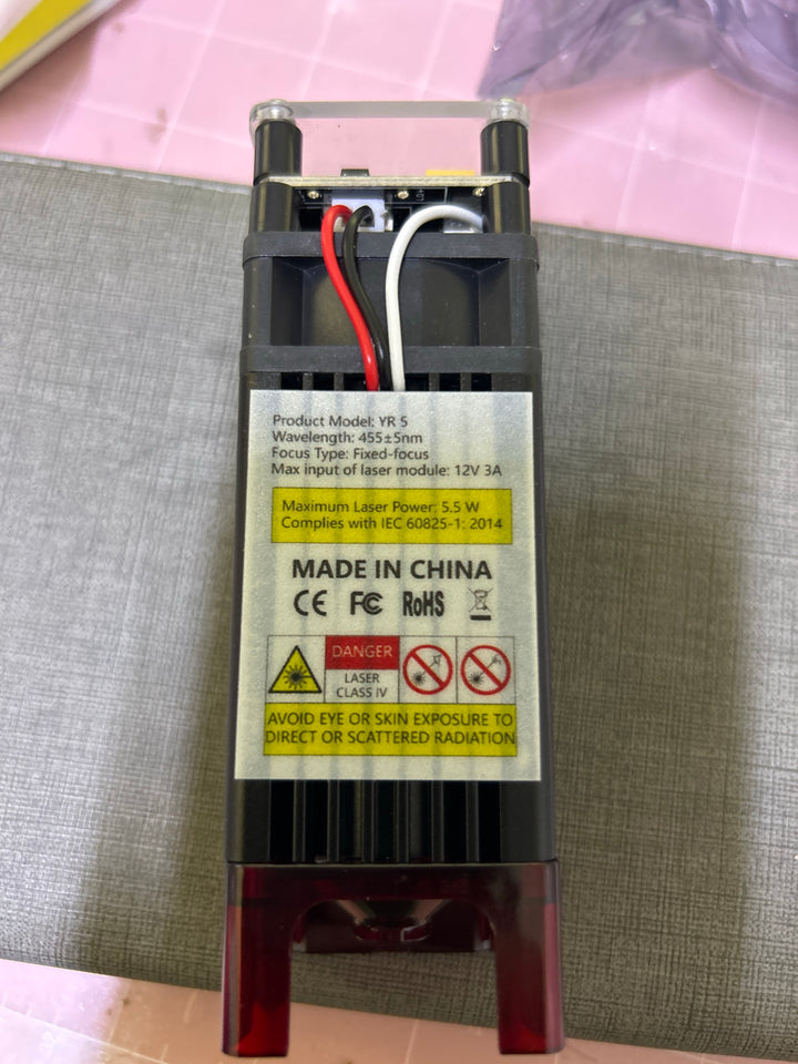 YR 5 5.5W blue diode laser module