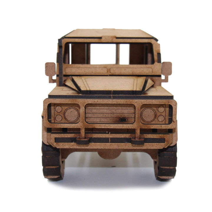 Landrover Defender - 3D Wooden Model