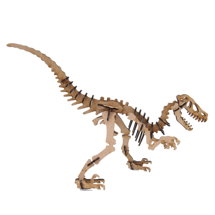 Velociraptor Junior 3D Wooden Model (DINO_16)