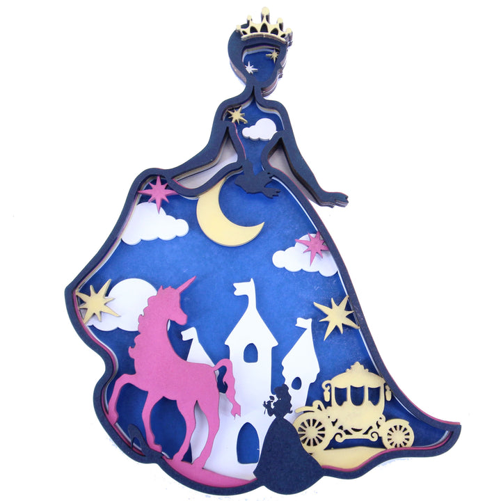 Wooden Paint Board | Cinderella 1