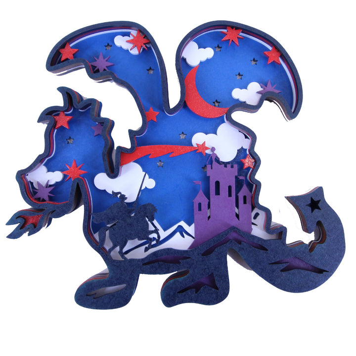 Wooden Multi Layered Paint Board | Dragon 1