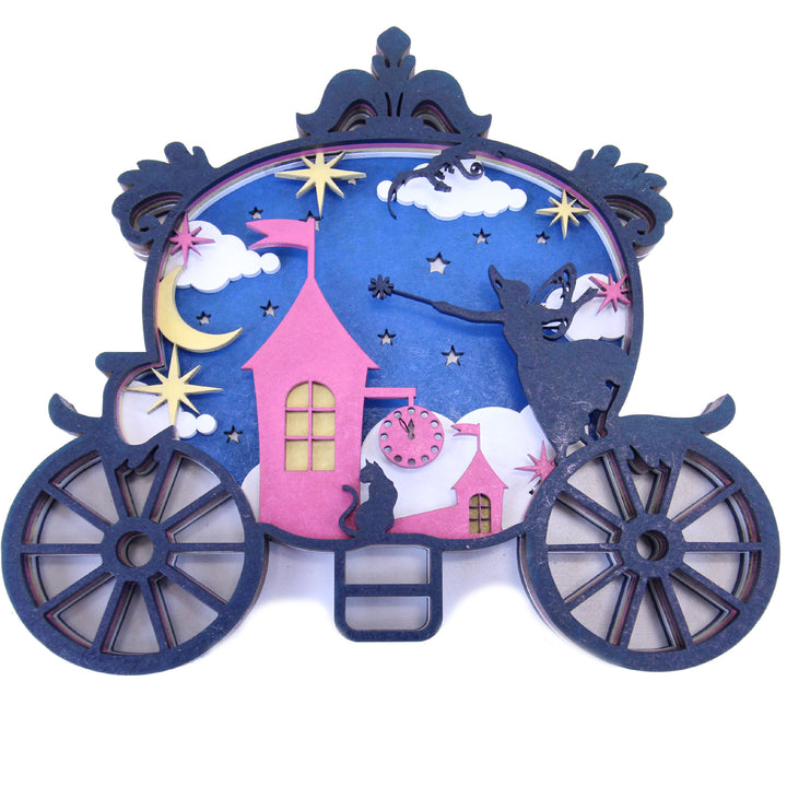 Wooden Paint Board | Cinderella Carriage