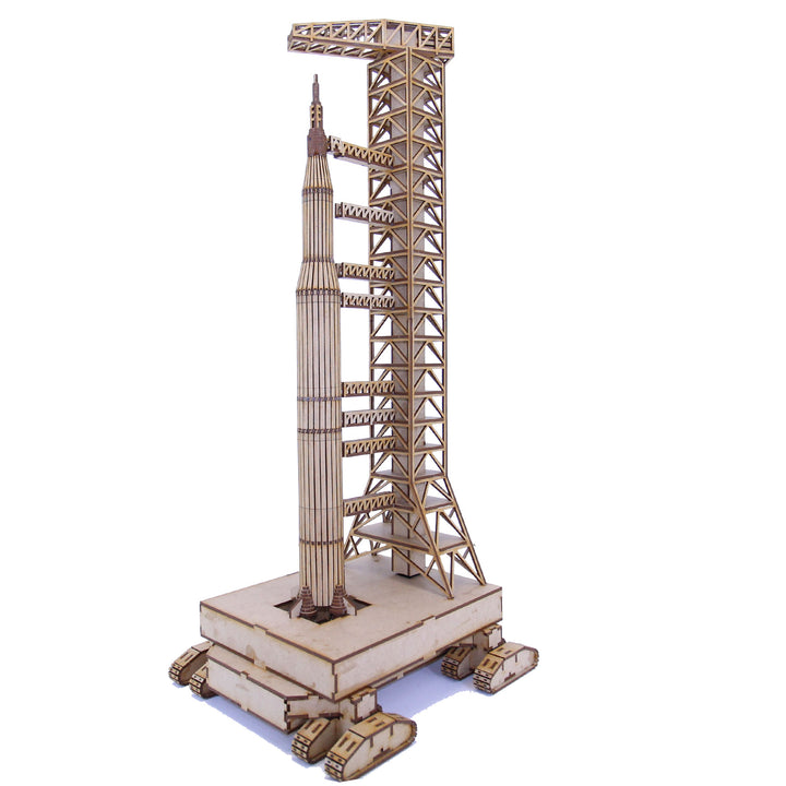 Space | Saturn V Rocket with Launch Pad (SP_1)