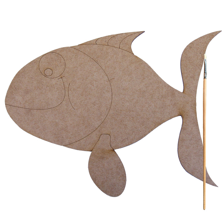 Wooden Paint Board | Fish 2