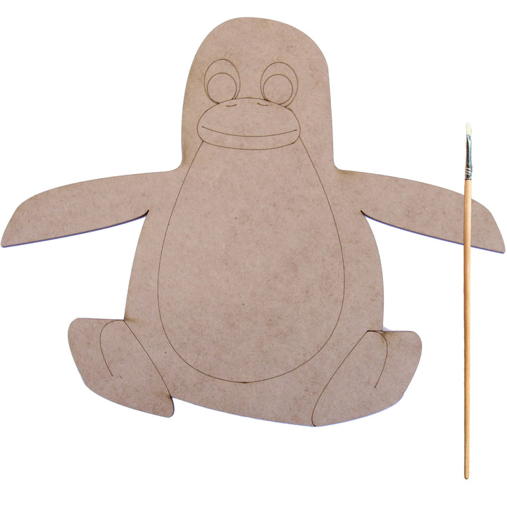 Wooden Paint Board | Penguin