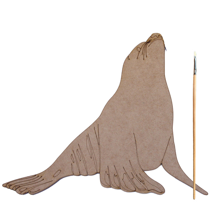 Wooden Paint Board | Sea Lion