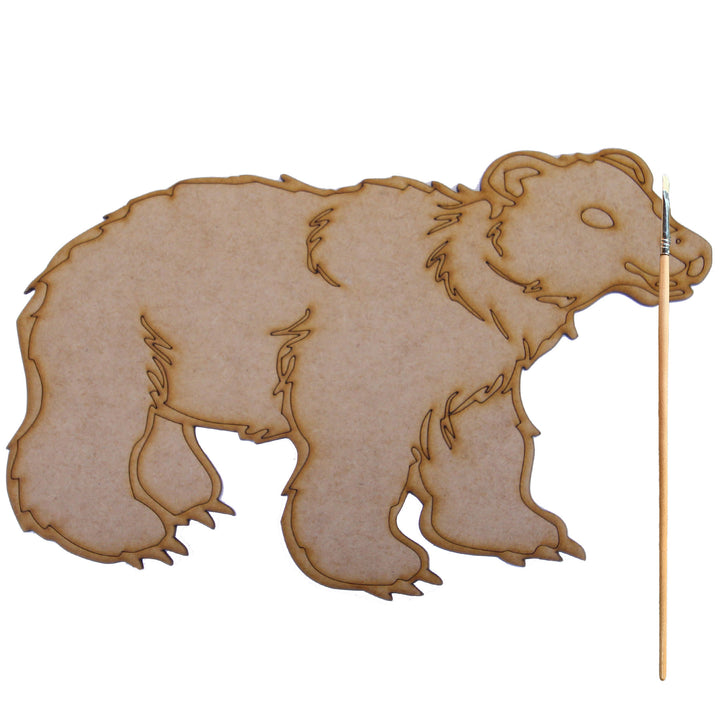 Wooden Paint Board | Polar Bear 1