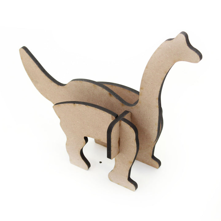 Brachiosaurus Wooden 3D Model Puzzle