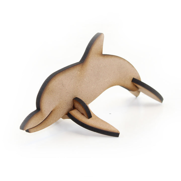 Toddler Toys 3D wooden model| Dolphin