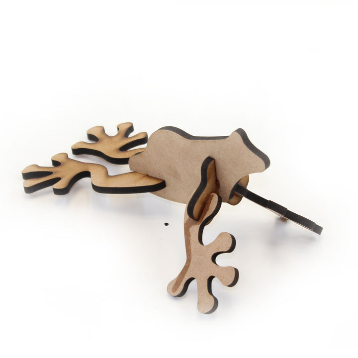 Toddler Toys 3D wooden model | Frog