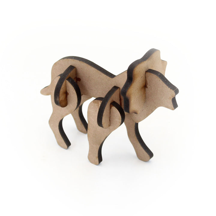 Toddler Toys 3D wooden model | Lion